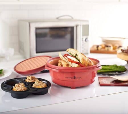 copper chef microwave grill