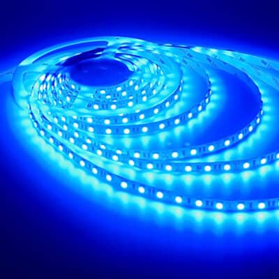 blue led light strips waterproof