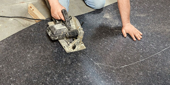best blade to cut laminate countertop
