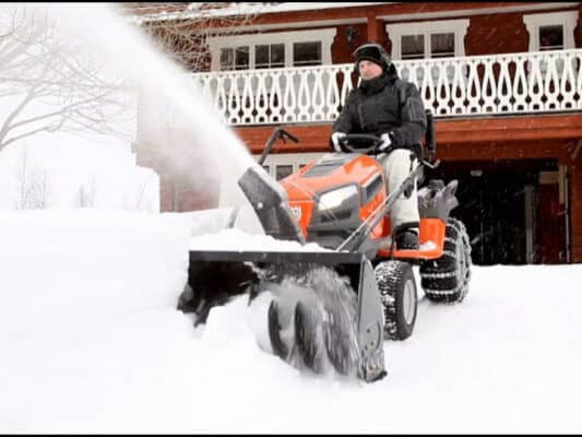 lawn tractor clean snow 1200x900 2