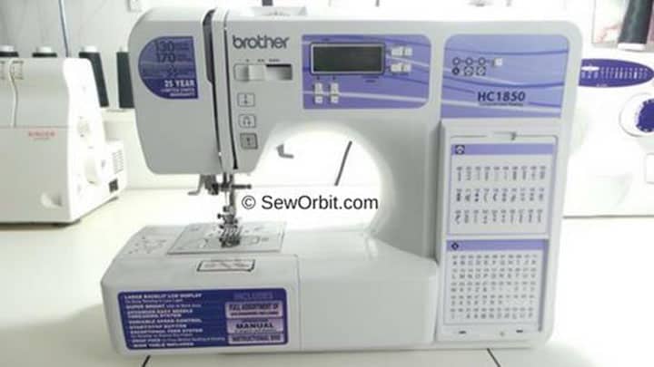 brother hc1850 review