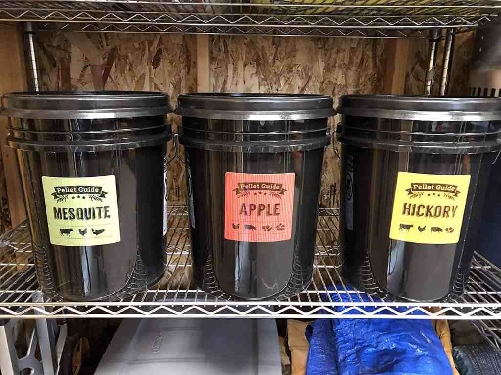 Wood Pellet Storage Containers