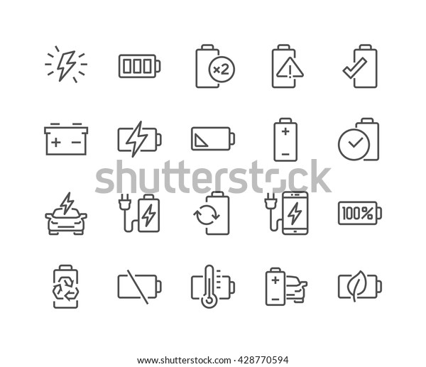 Đơn giản Set of Pin Related Vector Line Icons.
Chứa các biểu tượng như Trạm sạc xe hơi, Recycle, Sạc điện thoại, Thời gian sử dụng pin và nhiều hơn nữa.
Có thể chỉnh sửa đột quỵ. 48x48 Pixel hoàn hảo.