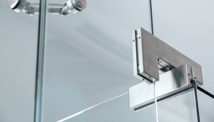 how to adjust a pivot glass shower door