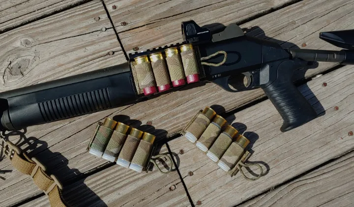 velcro shotgun shell holder
