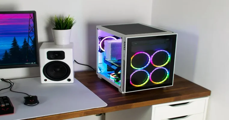 pc case with optical drive bay 2
