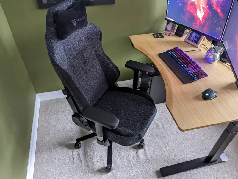 napa leather gaming chair