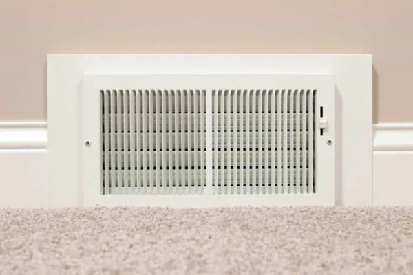Wall Vent Extender Under Bed