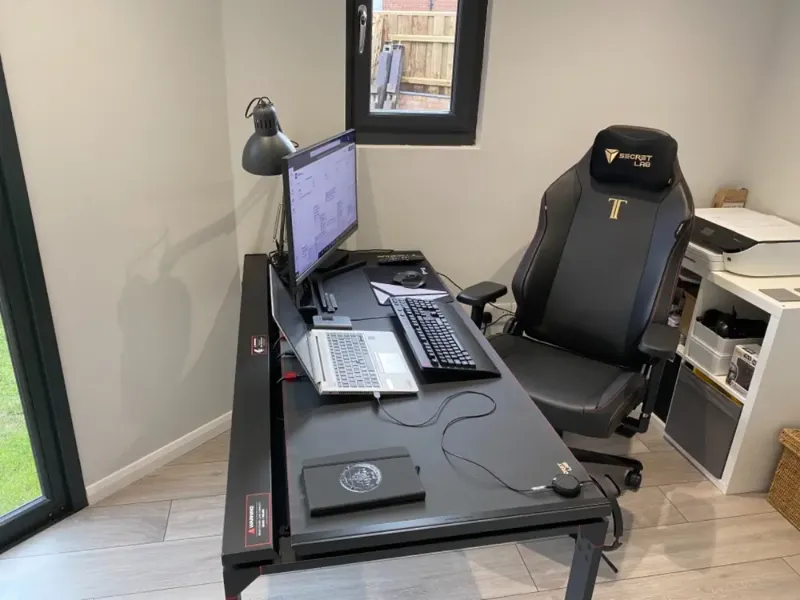 napa leather gaming chair