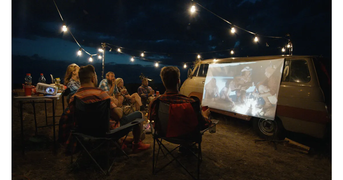 portable projector screen