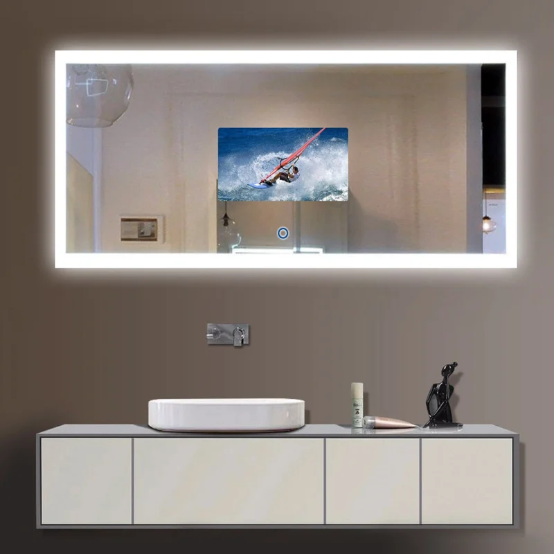 Smart Bathroom Mirror With TV