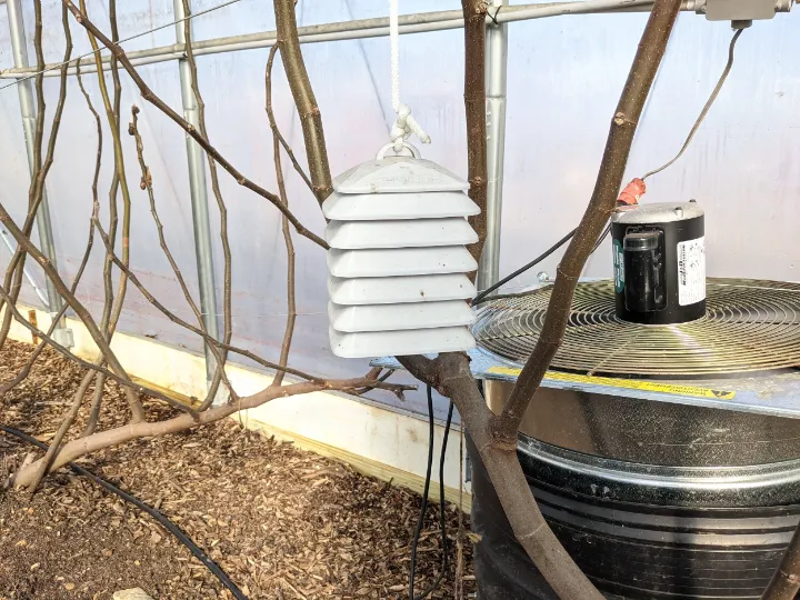 greenhouse thermometer with app