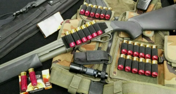 velcro shotgun shell holder