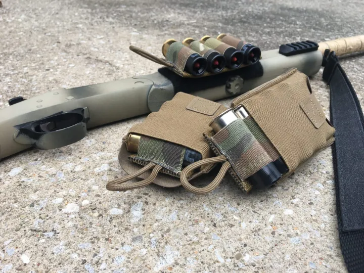 velcro shotgun shell holder